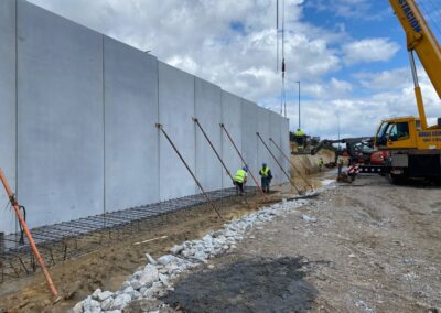 Proyecto construcción de muro